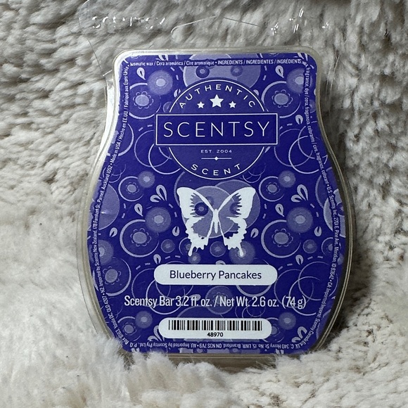 Scentsy Other - Scentsy Blueberry Pancakes Wax Bar - Rich Purple